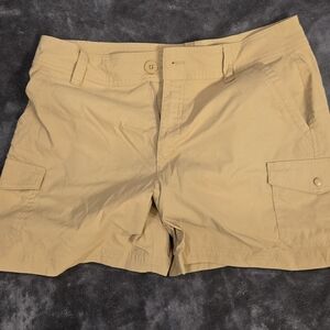 Eddie Bauer Women's Beige Cargo Shorts